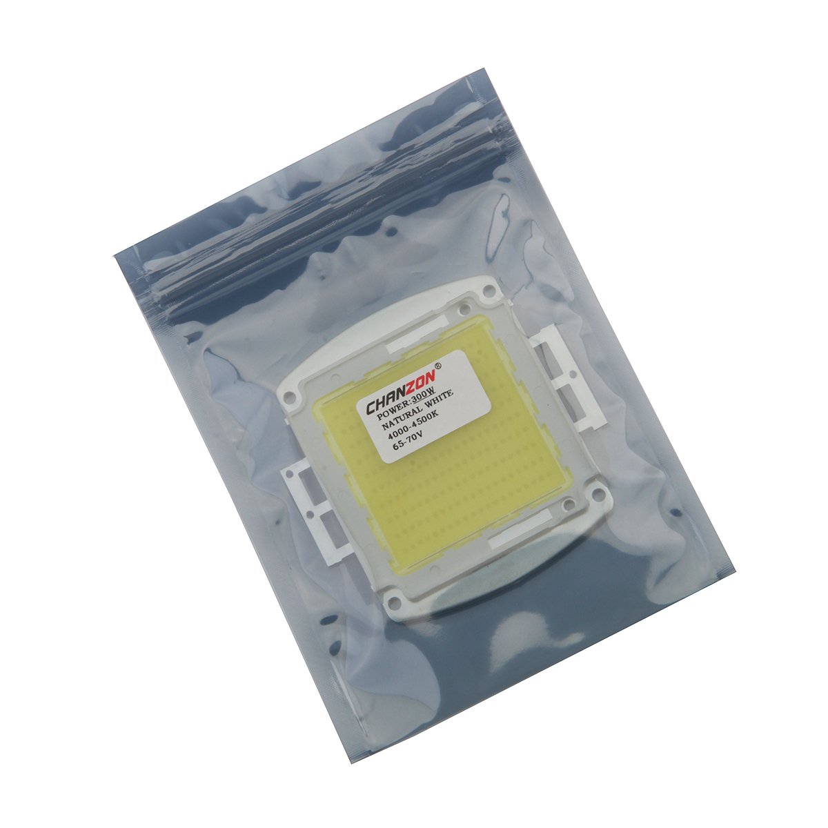 Chanzon 300W Chip LED ad alta potenza Bianco naturale (4000K-4500K/4500mA/DC 60V-68V/300 Watt) Intensità super luminosa Componenti a emissione di luce Lampadina a diodi Perline Illuminazione fai da te