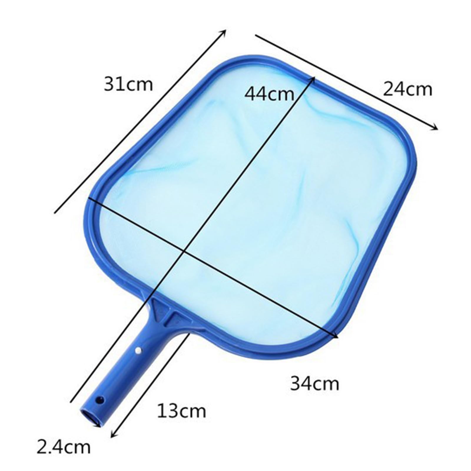 Kit detergente per Piscina, Contiene Rete per Piscina, Spazzola angolare per Piscina, Spazzola per Piscina Manuale e Un Paio di Guanti, per la Pulizia di Piscina, laghetto da Giardino