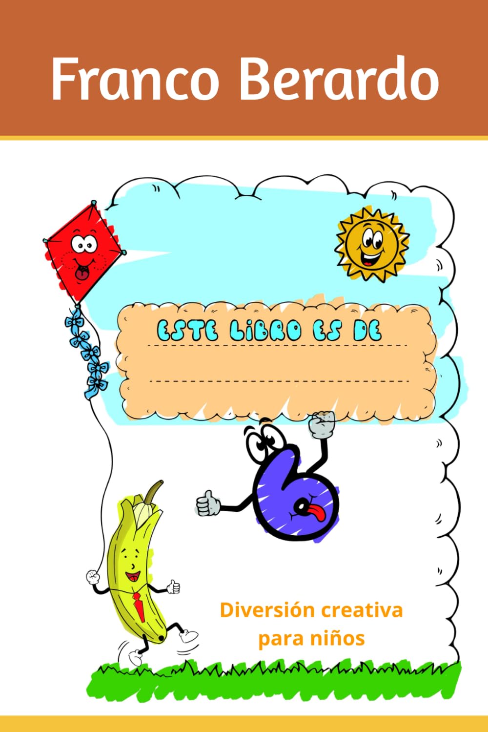 Patrik el Banano – Libro para Colorear Vol. 1: Diversión creativa para niños