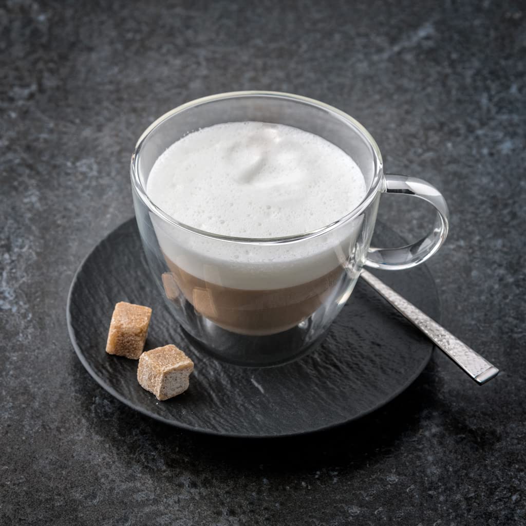 Villeroy & Boch Manufacture Rock Latte Saucer, 17.3 cm, Premium Porcelain, Black, 17 cm - Image 3