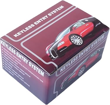 WANGCL Car Central Locking Kit, Universal Car Door Lock Keyless Entry System Central Locking Remote Control Kit