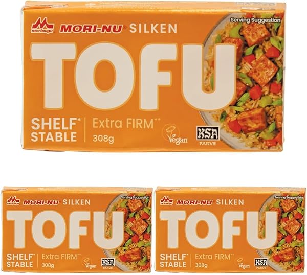 MORI-NU Tofu extra firme elaborado a partir de soja - 1 x 308 g - 2