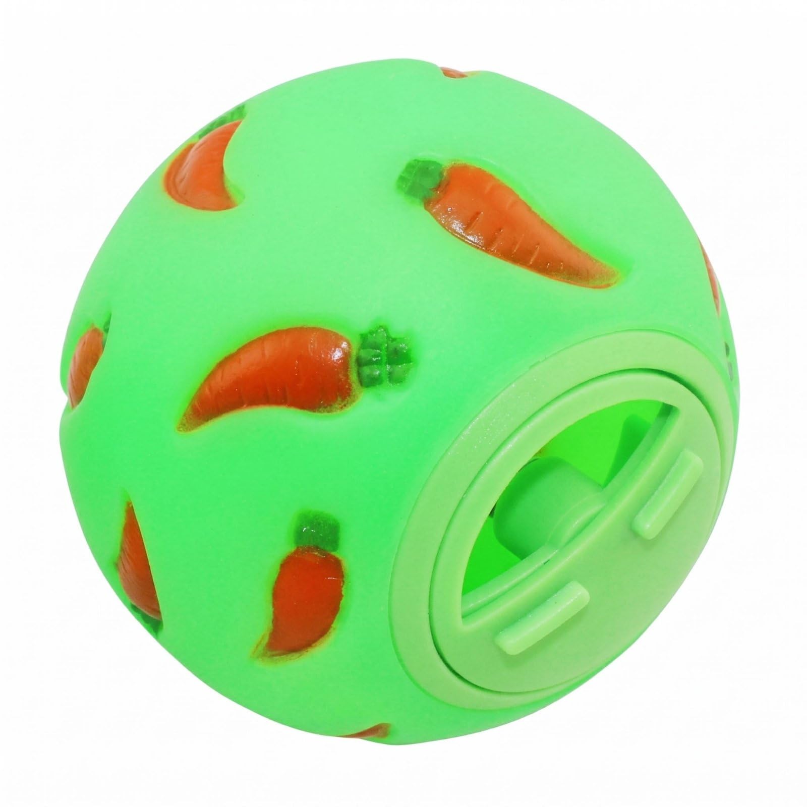 Rabbit Feeder Ball Mental Stimulation Rabbit Treat Ball Boredom Breaker Interactive Brain-Teaser Feeder for Enclosure, Indoor, Green|Pet Supplies | Small Animal Supplies | Exercise & Toys-image-29