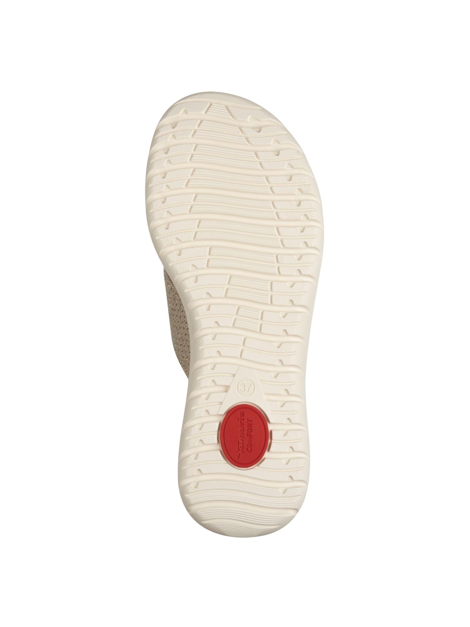 Tamaris Wide FIT Pantolette Textil H-Weite