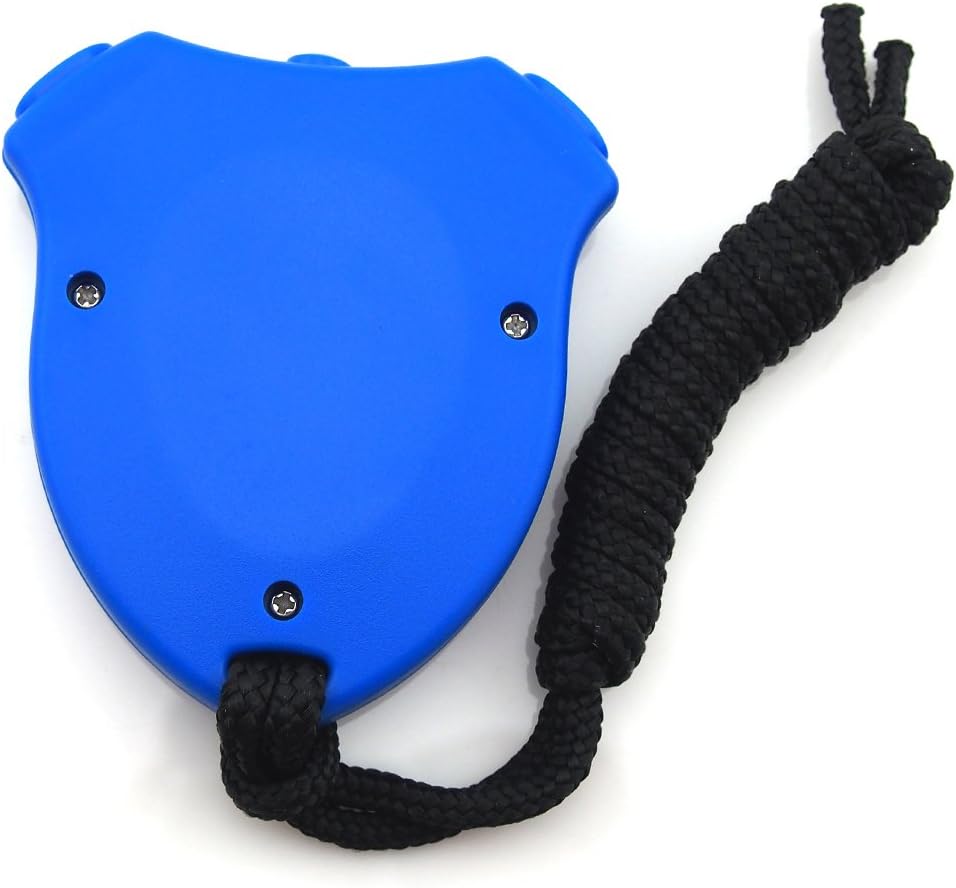 Enrere view of the LEAP TF307 stopwatch, showing the battery cover and screws.