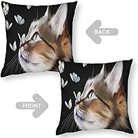 Vista 4 de DMIPIRLS Fundas de almohada de 22 x 22 pulgadas, fundas de almohada decorativas para sofá, dormitorio, sala de estar, sin relleno de almohada, funda