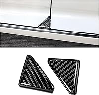 Vista 1 de BESULEN 2 protectores de borde de automóvil, protector de esquina de fibra de carbono, adhesivo autoadhesivo para puerta de automóvil anticolisión