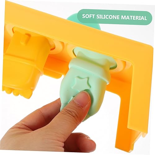 Miniatura 3 de GRIRIW Molde de silicona de dibujos animados Molde de paletas de hielo Molde de bola de hielo Moldes de silicona para gelatinas Molde de hielo de