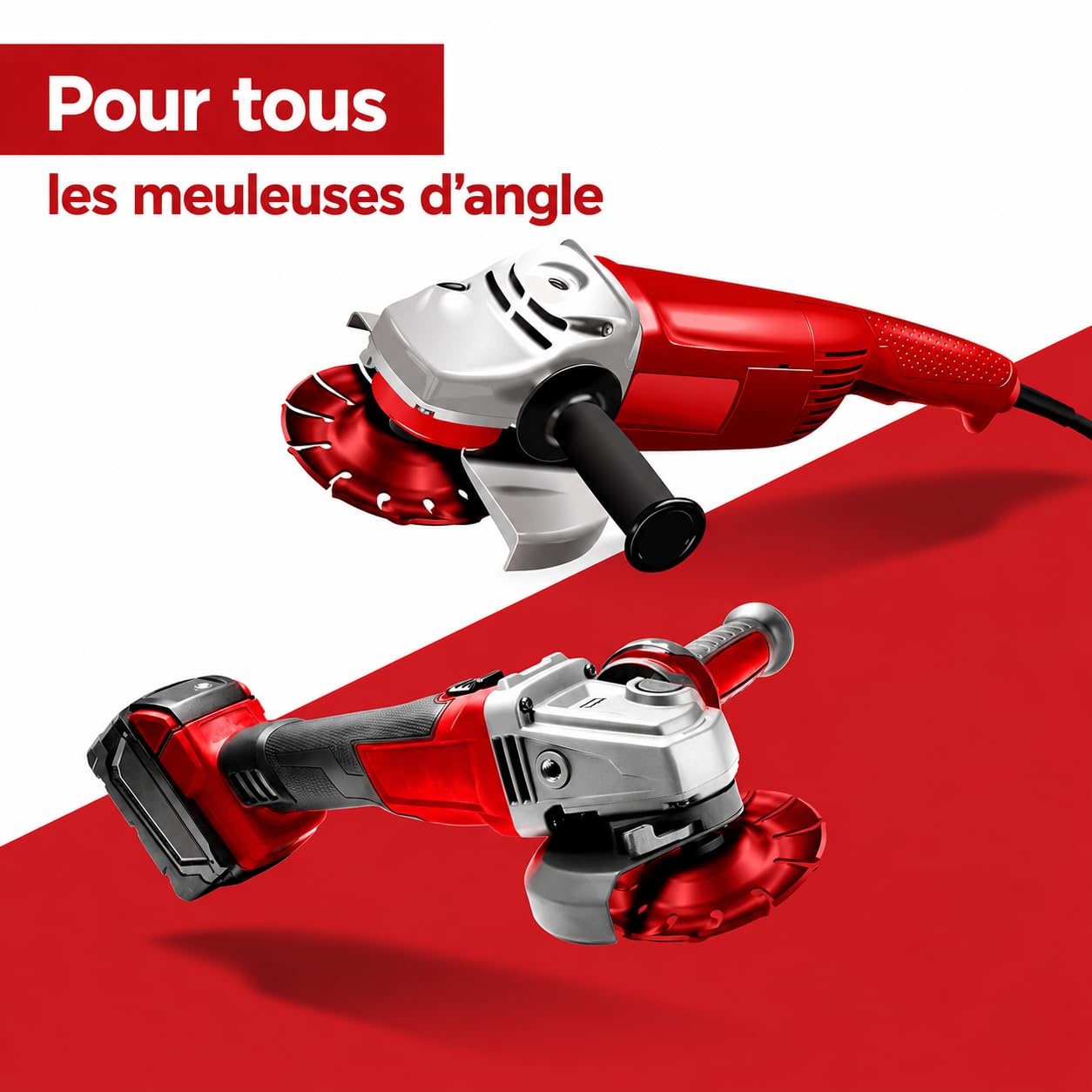 Disque à râper 125mm - Disque à bois pour meuleuse d'angle | Disque flexible, disque à fraiser, disque à poncer, fraise à bois pour poncer & fraiser rapidement
