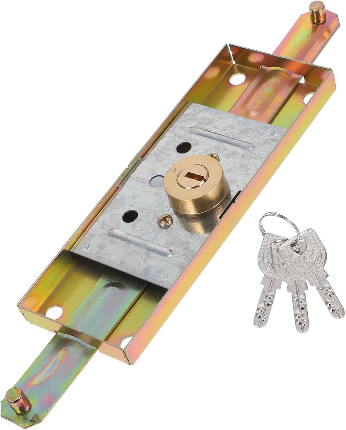 Veemoon 5pcs Commercial Grade Sliding Door Lock Key Theft Design for Garage and Patio Doors Easy to Install Included Hardware Kit Secure Your Space