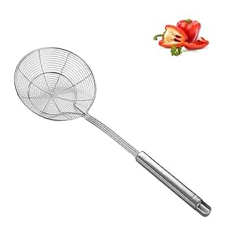 Amazon | カス揚げ くとり アク取り網 14CM 揚げ物 すくい網