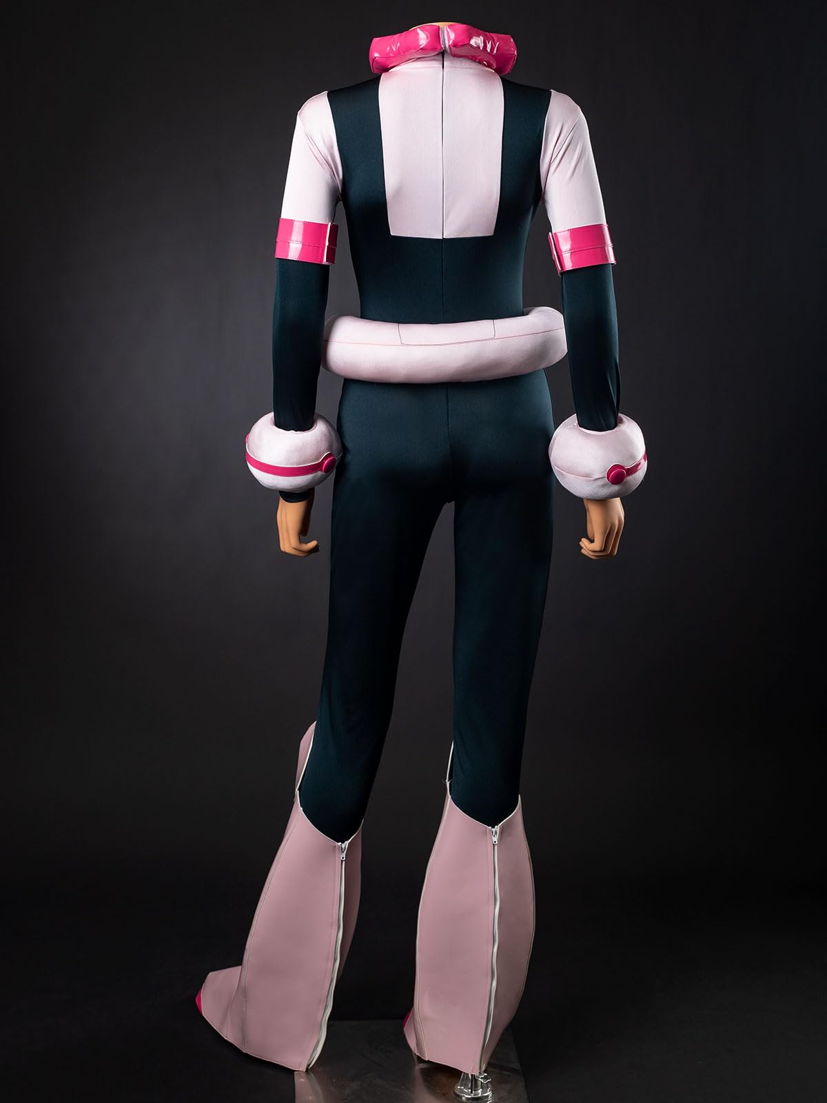 Cosfun Women Anime Cosplay Bodysuit Jumpsuit Mha Hero Suit Costume Upgrade Ver