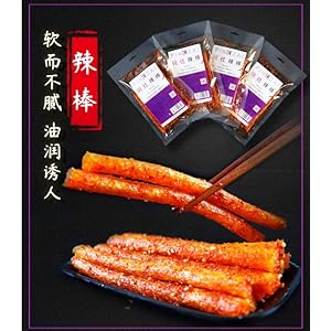 Pittige Sticks 125g* 2 stuks, Nostalgische pittige snacks, Internet Celebrity Snack Gift Pack, Pittige smaak Gemengde…