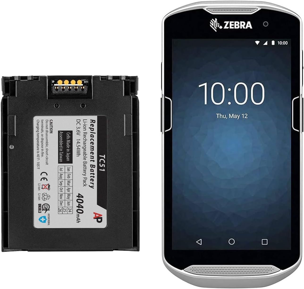 Artisan Power TC51, TC52, TC56, & TC57 Series Replacement Battery | for Zebra Mobile Computers | Replaces OEM Batteries BTRY-TC51-43MA1, BTRY-TC51-43HC1 image 3