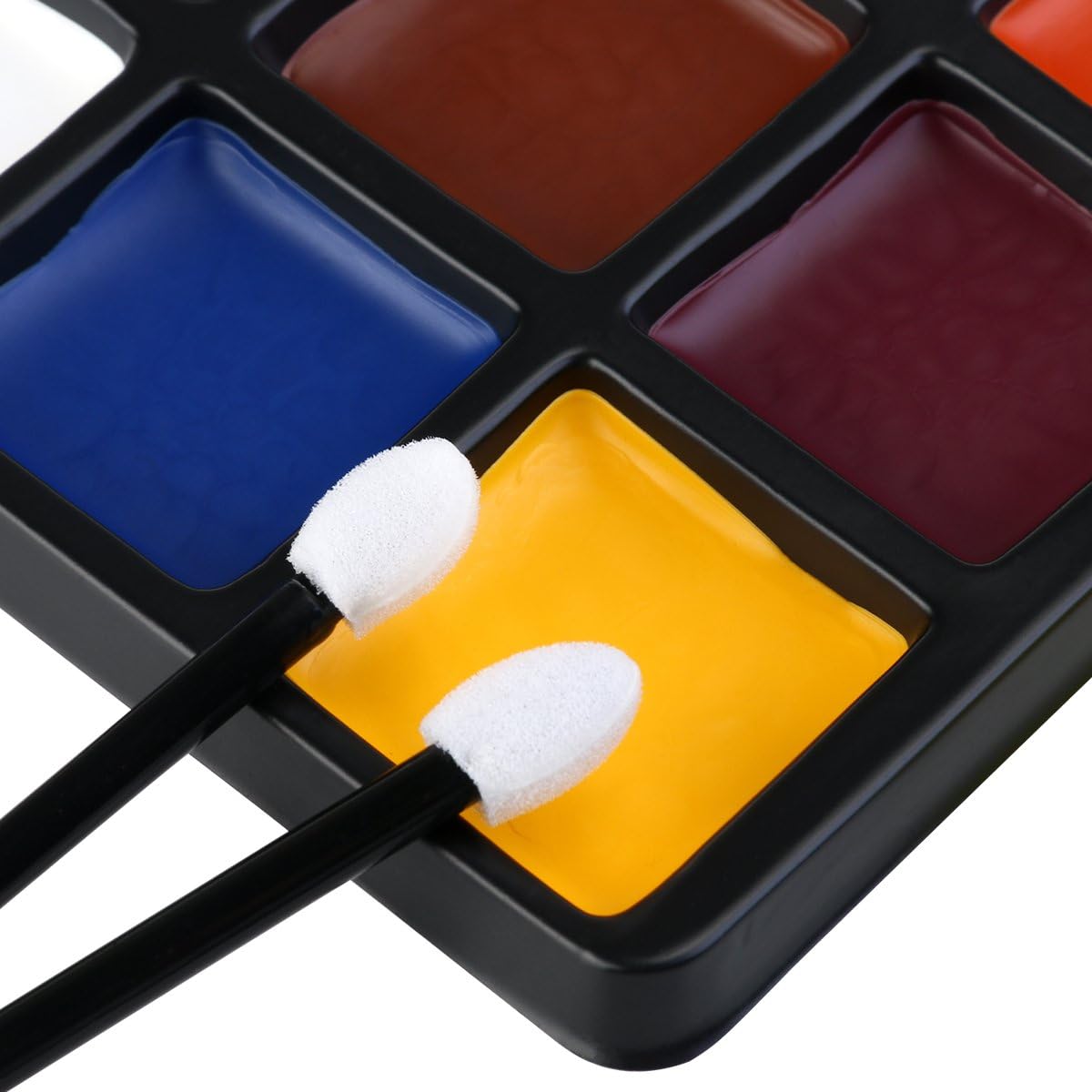 Halloween Makeup Face Painting Kits for Zombie & Vampire