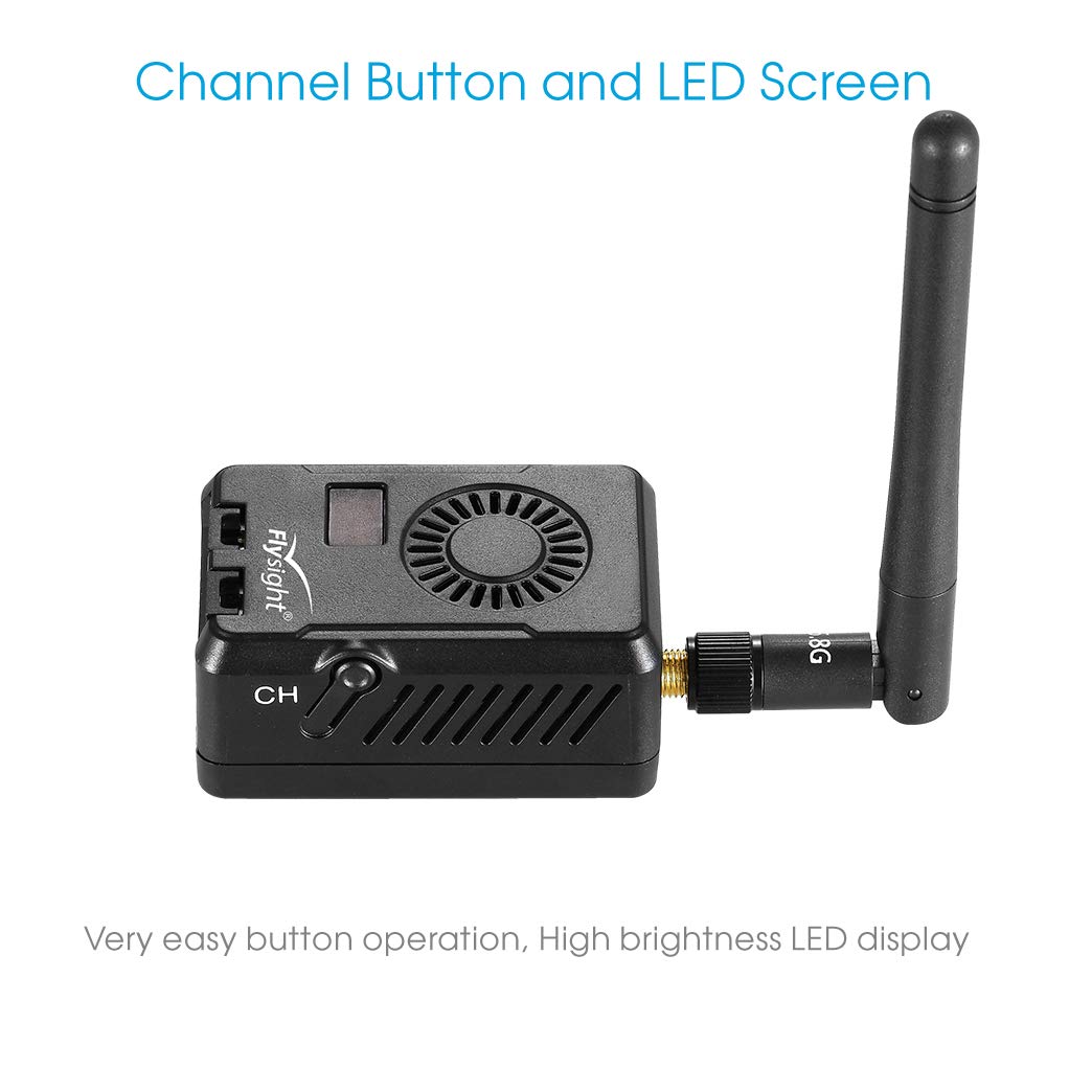 Amazon.com: Flysight Black Mamba 5.8Ghz FPV Video Transmitter 40CH