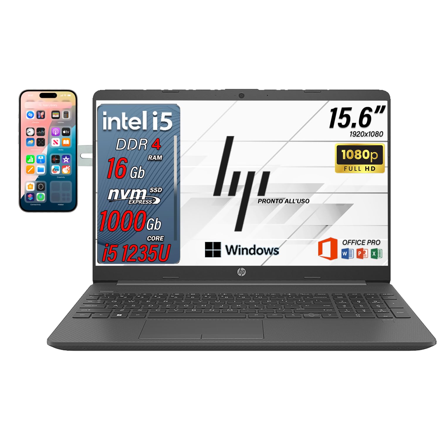 HP 250 G7 Ordenador portátil 15.6 