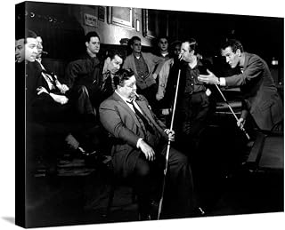 ART.COM Stretched Canvas Print The Hustler, Jackie Gleason, Paul Newman, 1961, 24" x 18"
