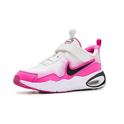 Nike Kids Air Max Nova (Little Kid) Kids Shoes White/Black/Laser Fuchsia