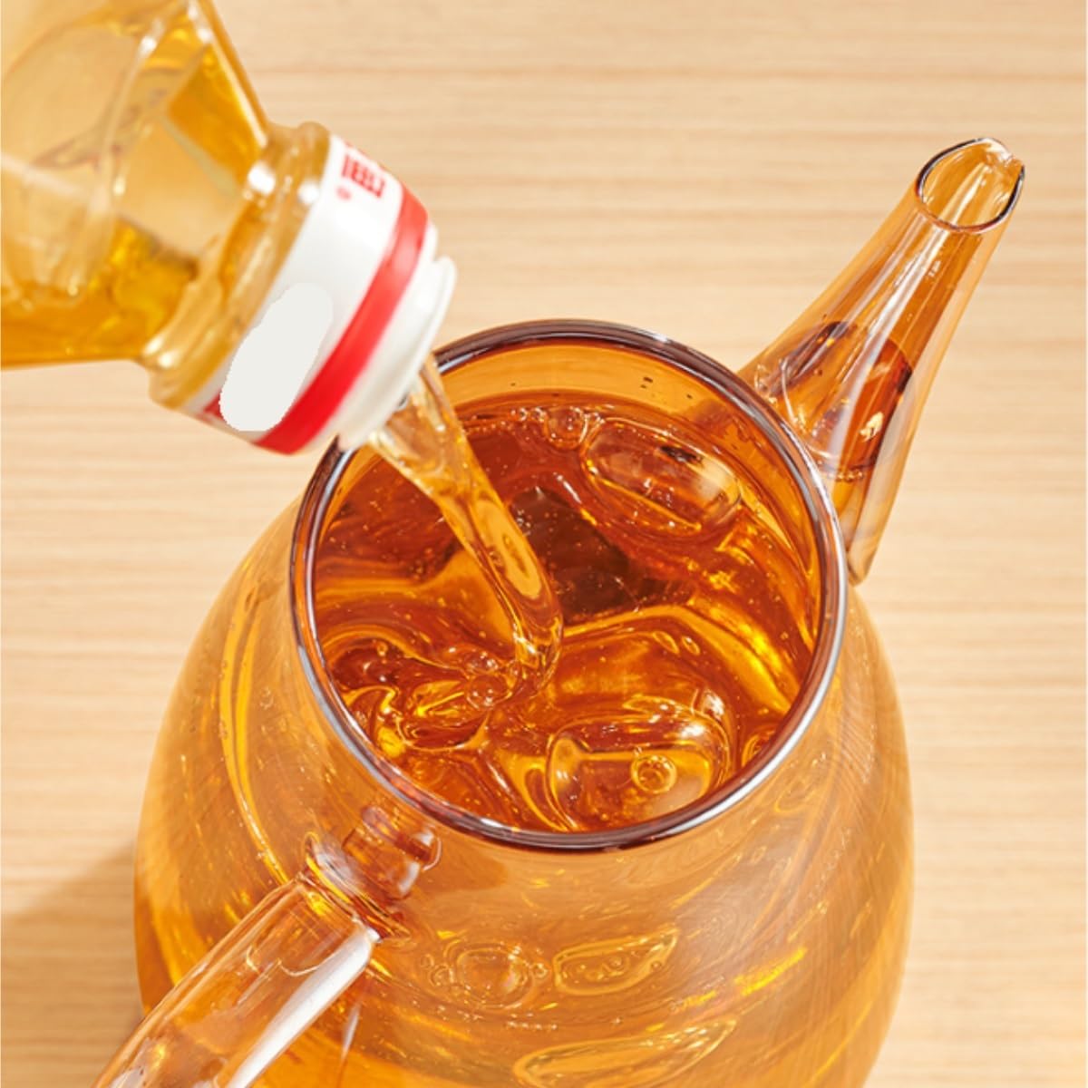 Dispenser per Salsa di Soia Contenitore For Olio In Vetro For Uso Domestico Da Cucina, For Salsa Di Soia, Aceto, Bottiglia For Condimenti, Set Da 2 Pezzi Contenitore Dell'olio