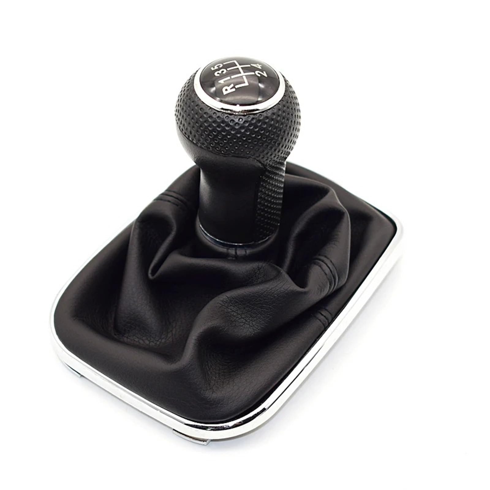 tusgt Knob Manual for VW for Golf 4 IV MK4 for GTI R32 for Bora for Jetta 23mm 5 6 Speed Blue Frame Gear Shift Knob Lever Gaiter Boot(5 Speed 3)