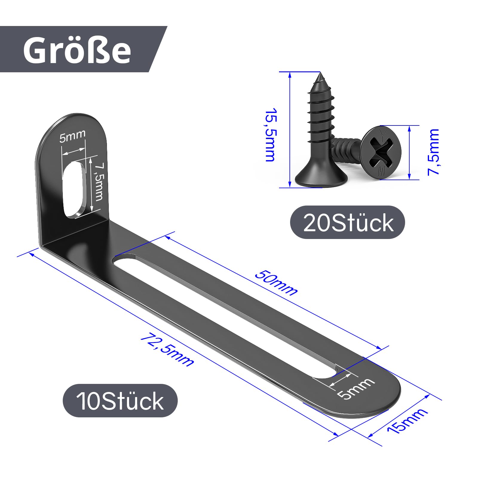 Staffa Angolare Acciaio Zincato 60x60x40 Mm 10 Pz Acquista Da OBI - Foto 10