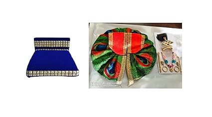 kanha ji Dress,kanha ji Bed, Combo