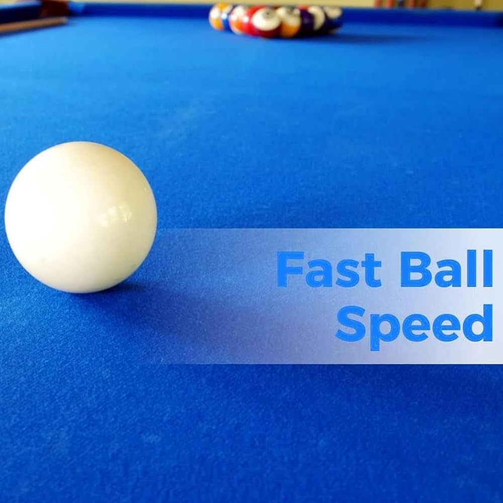 Billardtisch Filz, Pool Tisch Filz, Snooker Tisch Tuch Filz Ersatz Kit, Billardtuch Mit 7ft/8ft/9ft/11ft, Snooker -Tischtuch Filz, Innensporttischtuch-Blue Blau||8ft/2.43m