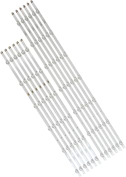 12Pcs LED Backlight Strips 65inch TV Fit for Sony XBR-65X800G KD-65X75CH KD-65X750H KD-65X8000G KD-65X7500H KD-65XG8096 Replace I-6500SY80131-R-V2 I-6500SY80131-L-V2