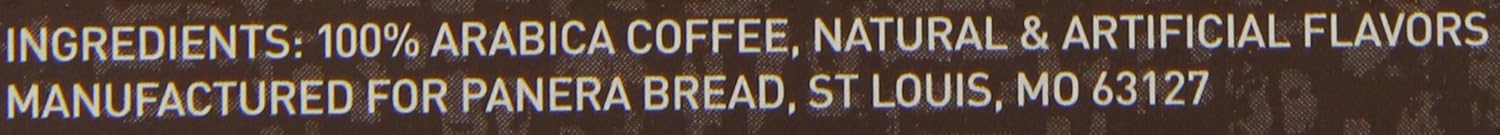 Panera Bread Coffee, Hazelnut Creme, 12 Count