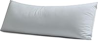 Vista 17 de Juego de 2 protectores de almohada de algodón egipcio 100%, tejido satinado de 400 hilos, protectores de almohada estilo cremallera de fácil cuidado