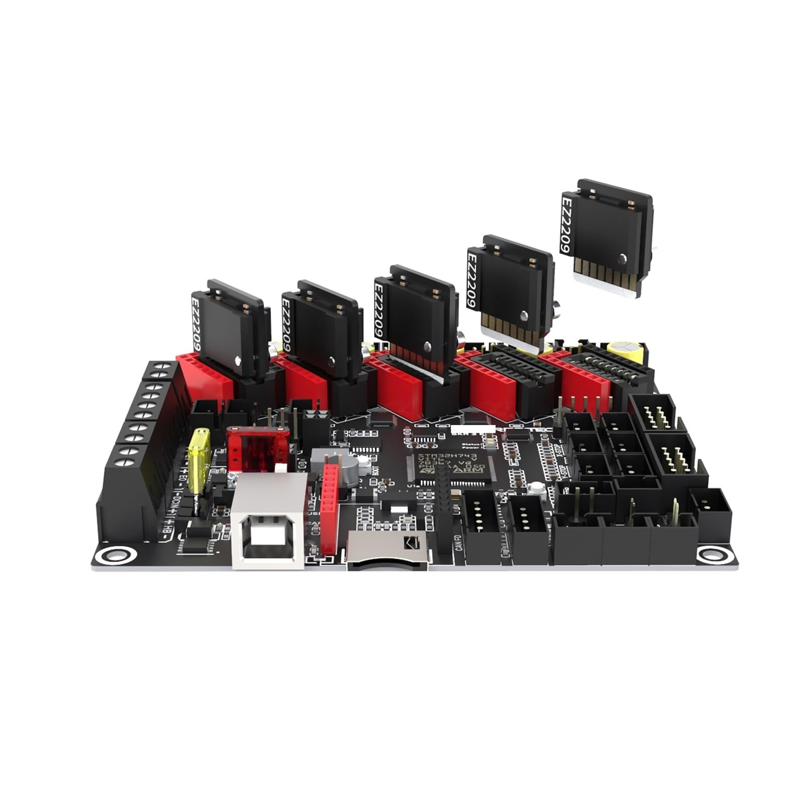 Scheda madre SKR 3 EZ compatibile con Ender 3 V2/5 | Supporto driver EZ, compatibile con Raspberry Pi, layout multi-interfaccia, design pronto for l'espansione(SKR 3 EZ)