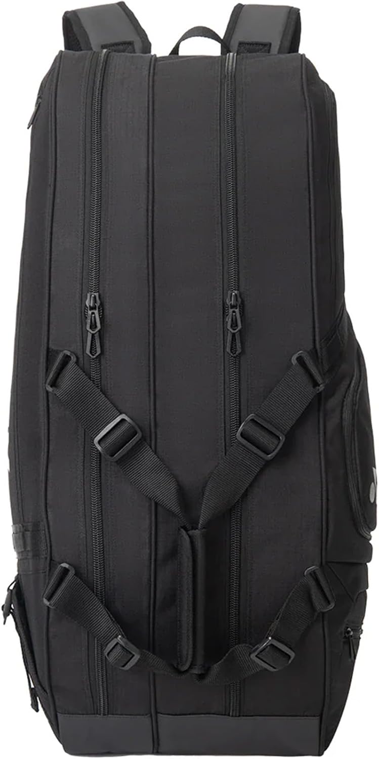 YONEX Gearlogic 6-Pack Tennis Racquet Bag | Durable Lightweight Multi-Compartment Adjustable Tennis Gear Bag with Backpacks Straps & Shoe Compartment