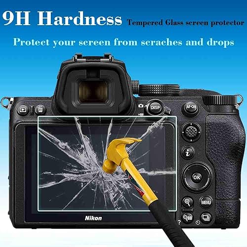 Miniatura 3 de Protector de pantalla para cámara Nikon Z5 II Z50 II Z5 Zf Z6 III Z6 Z7 Z7 II Z8 Z9 Z 5 Z f Z 50 II y cubierta de zapata caliente, ULBTER 0.012 in