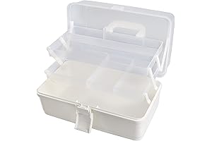 Multi-Layer Hair Organizer Storage Box for Accessories & Medication