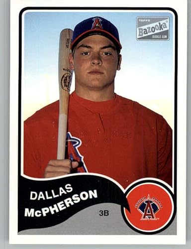 2003 Bazooka #177 Dallas McPherson NM-MT Anaheim Angels Baseball MLB