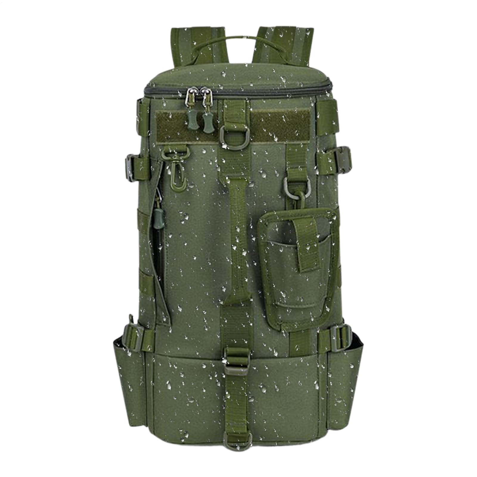 Sac à dos pour la pêche avec support de canne pour ranger appâts - 8
