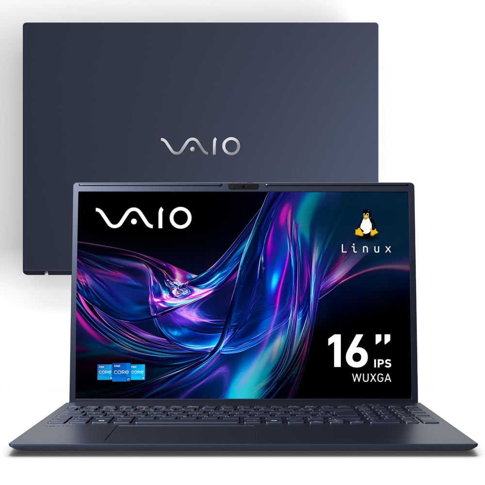 Notebook VAIO FE 16 Intel Core i7-1355U Linux, 32GB RAM total
