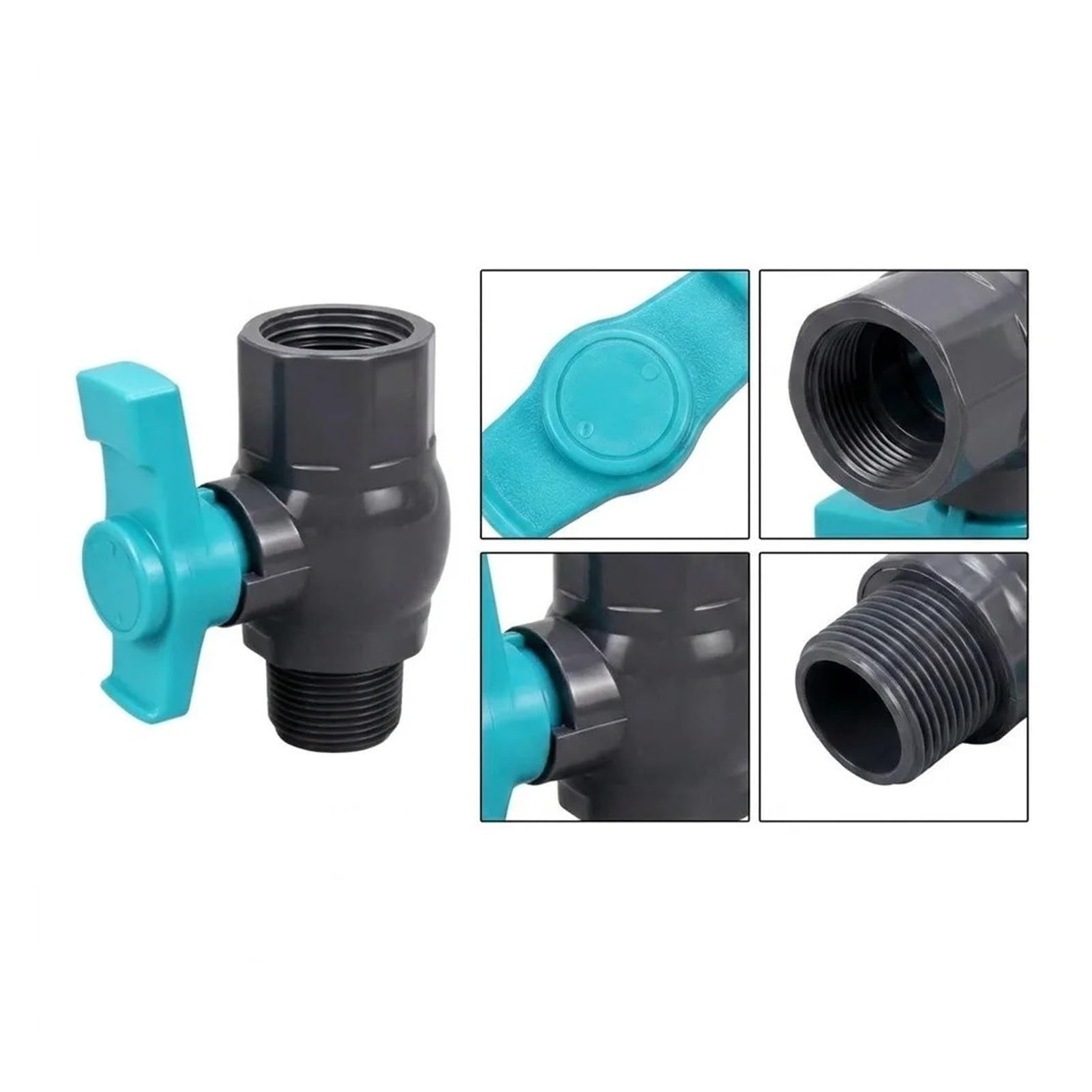 Valvola Sfera PVC Raccordo Tubazione