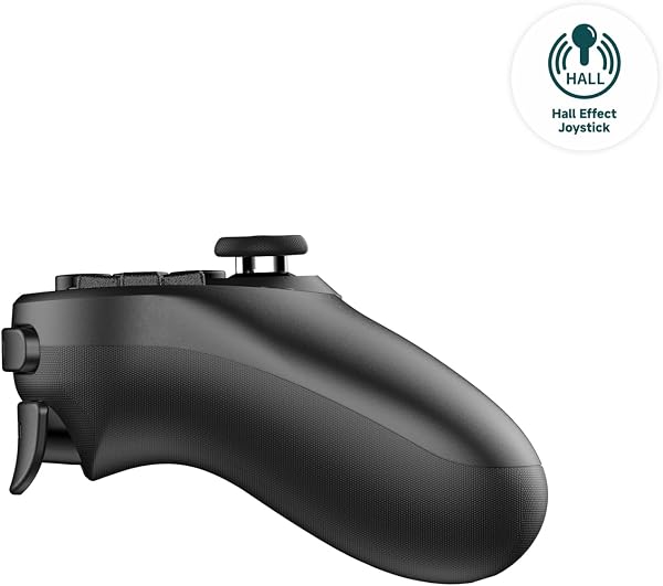 8Bitdo Pro 2 Wired Controller for Xbox, Hall Effect Joystick Update, 3.5mm Audio Jack, Compatible with Xbox Series X|S, Xbox One, Windows 10/11 - Officially Licensed (Black) - 2