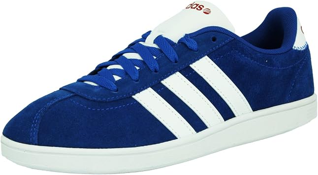 adidas Neo VLNEO Court Zapatillas Sneakers Cuero Gamuza Azul para Hombre :  Amazon.es: Zapatos y complementos
