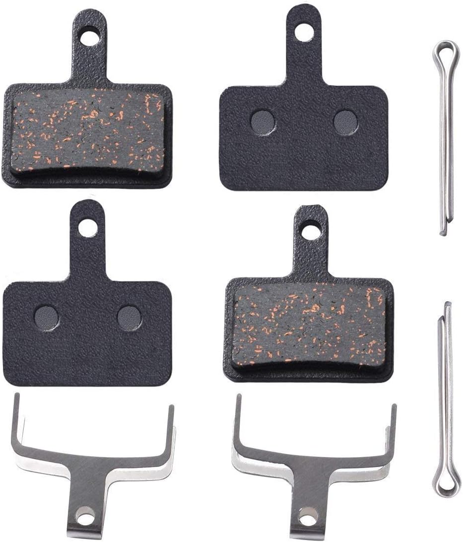 Bike Brake Pads, Best Tek Disc Brake Pads for Shimano M315 M355 M515 M525 C501 C601 M375 M395 M415 M416 M446 M465 M475 M485 M486 and Replacement Other Same Desgin Bicycle Disc Brake Pads (2 Pairs)