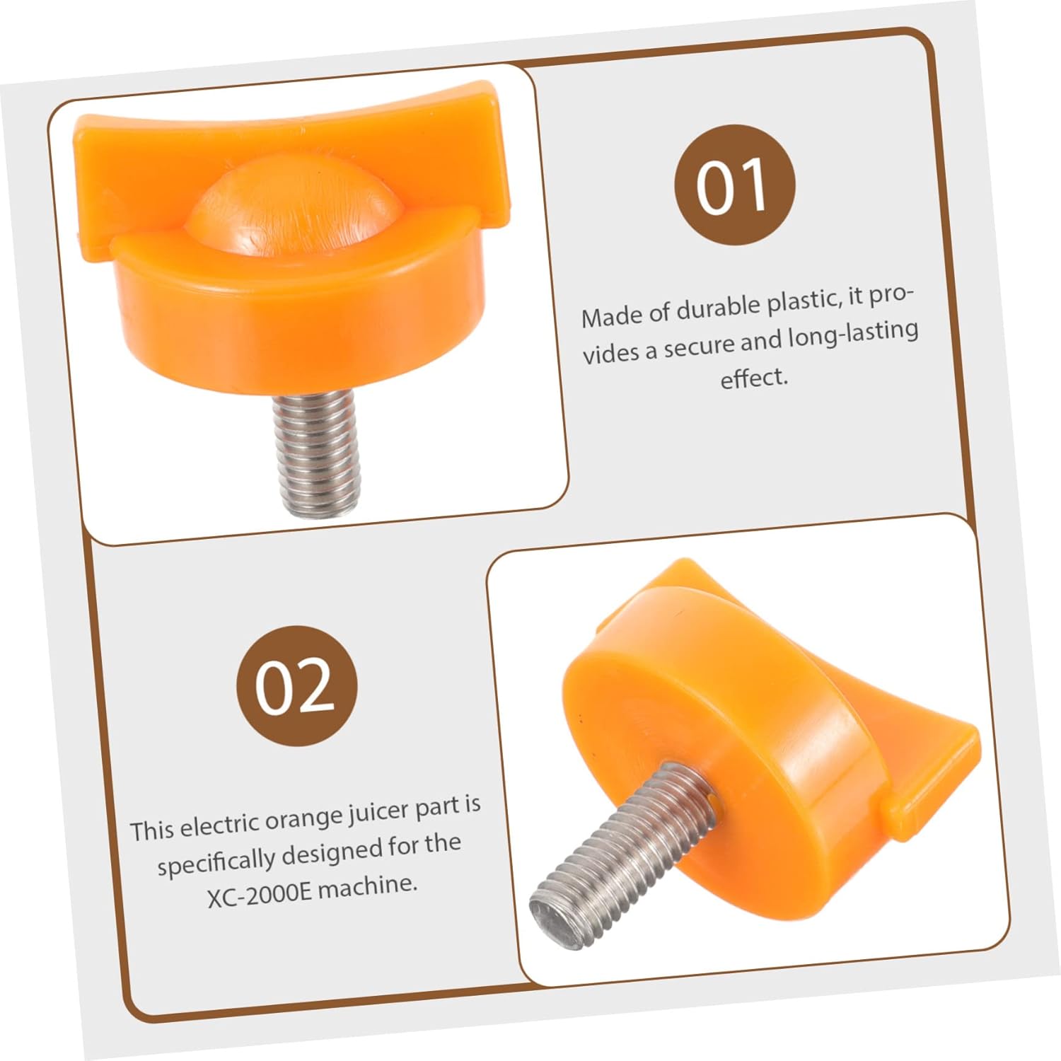 3pcs Mounting Screw for Juicer Convenient Peeler Accessory for Easy Juice Extraction and Efficient Use Home Citrus Machines