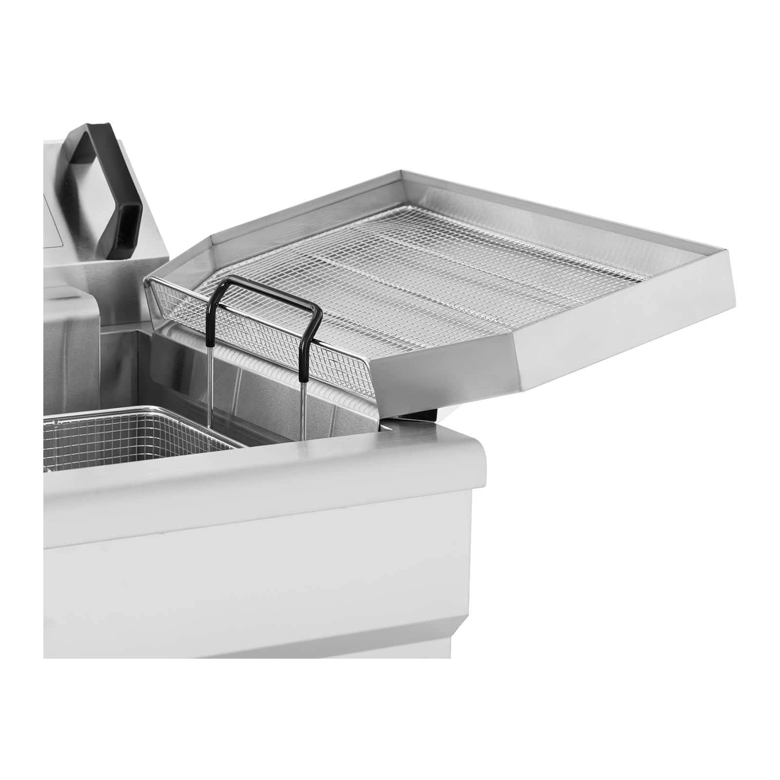 Royal Catering RCPBG 16H Friggitrice A Ciambelle Professionale - 30 L, 230 V, Elettrica