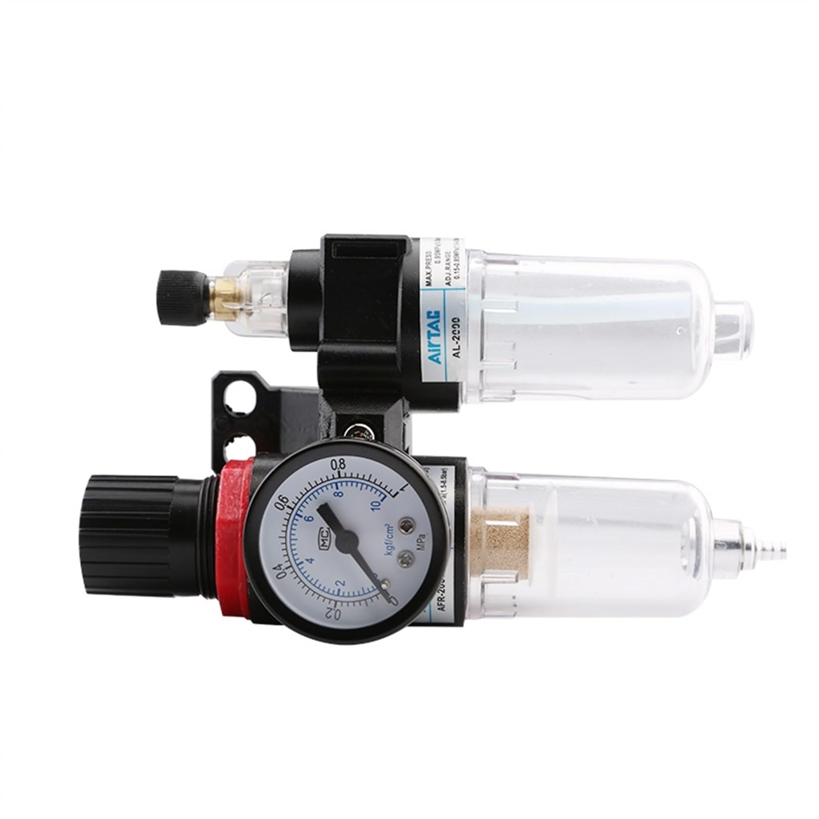 AFR2000 + AL2000 G1/4" AFC2000 compressore d'aria filtro separatore acqua olio regolatore trappola Pressione(AFC2000)