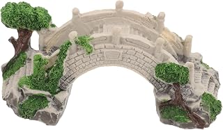 Miniature Arch Bridge for Fish Tank and Garden Decor Safe Material Unique Aesthetic Design for Bonsai Landscaping and Aquarium Decorations