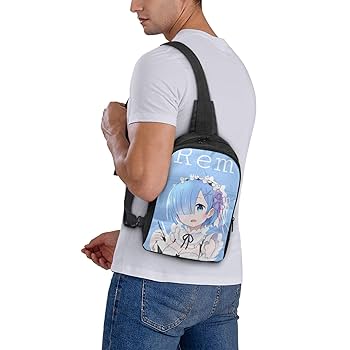 Re:ゼロから始める異世界生活 レム プレミアムボディバッグ Amazon.co.jp: 斜め掛け ボディバッグ Re ゼロから始める異世界