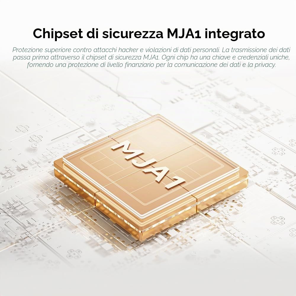 Xiaomi Macchina fotografica astuta 3MP di sicurezza della lente doppia C300 con Wi-Fi a banda doppia 6