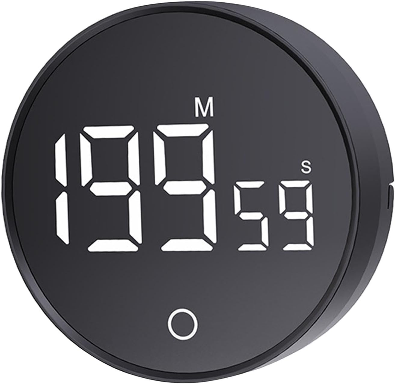 Digital Kitchen Timer Visual Countdown Countup Timer for Work Classroom Kids Black|Kitchen Dining & Bar|Kitchen Tools & Gadgets|Timers