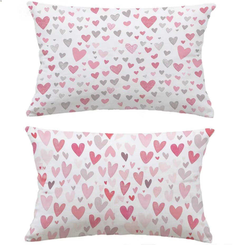 Housse de coussin extérieur 70x90 blanc rectangulaire imperméable pour salon de jardin